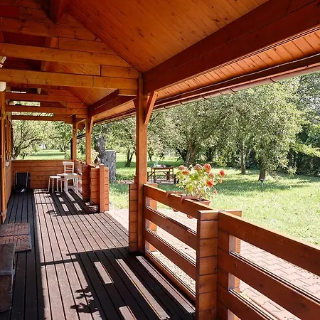 Ferienhaus Drewniany Dom Z Pieknym Ogrodem Salzberg